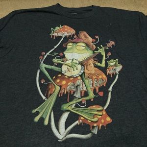 Banjo playing Frog man Tee